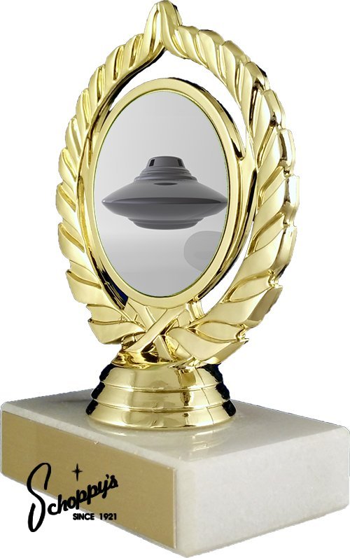 Alien Logo Trophy - Schoppy's Since 1921