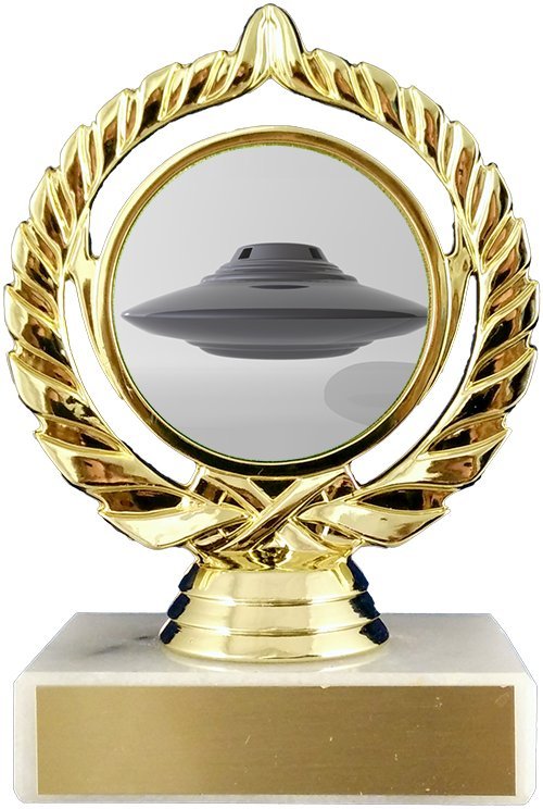 Alien Logo Trophy - Schoppy's Since 1921