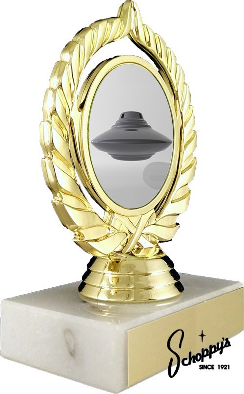 Alien Logo Trophy - Schoppy's Since 1921