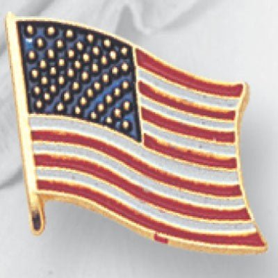 American Flag Pin 1/2 inch - Schoppy's Since 1921