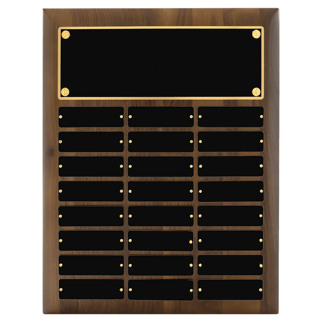 American Perpetual Plaque With Black Brushed Brass Plates - Schoppy's Since 1921