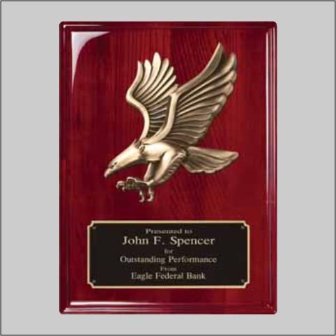 American Rosewood Eagle Plaque - Schoppy's Since 1921