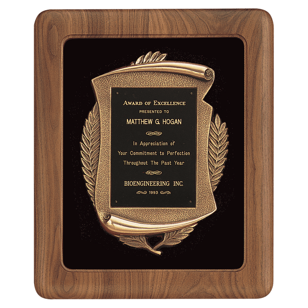 American Walnut Color Plaque 14 x 17 - Schoppy's Since 1921