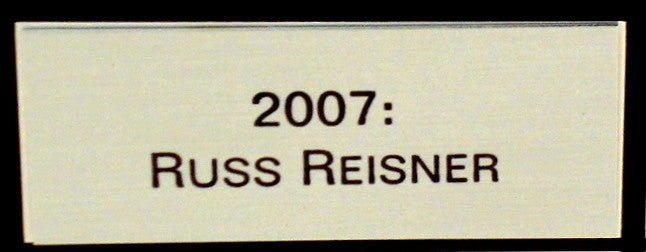 Annual Football Update Plate 1" x 2.5" - Schoppy's Since 1921