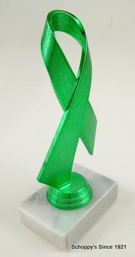 Awareness Ribbon Trophy on Camouflage Original Metal Roll Column-Trophies-Schoppy's Since 1921