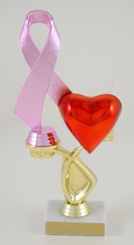 Awareness Ribbon Heart Trophy - Schoppy's Since 1921