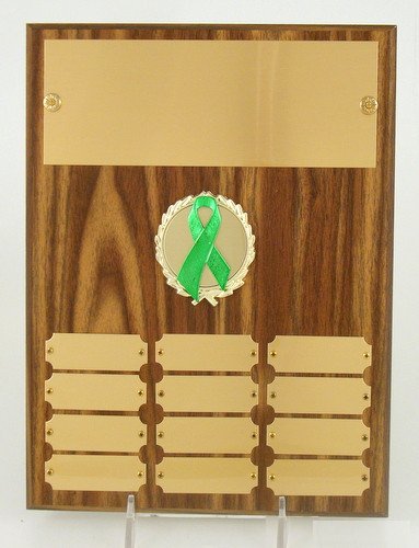 Awareness Ribbon Perpetual Plaque - Schoppy's Since 1921