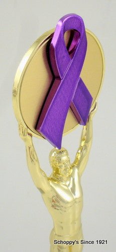 Awareness Ribbon Victory Male Trophy-Trophies-Schoppy's Since 1921