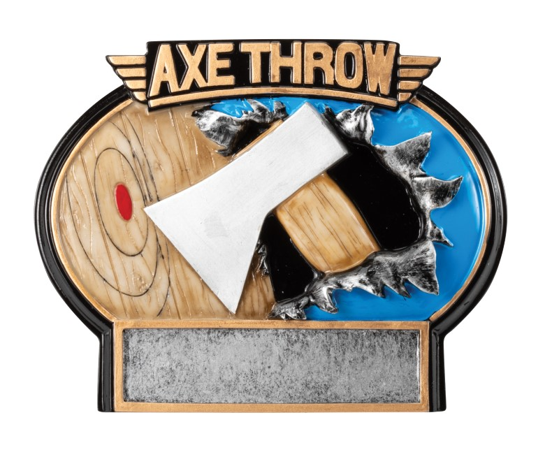 Axe Throwing Resin Plate