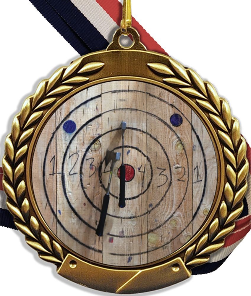 Axe Throwing Medal - Schoppy's Since 1921