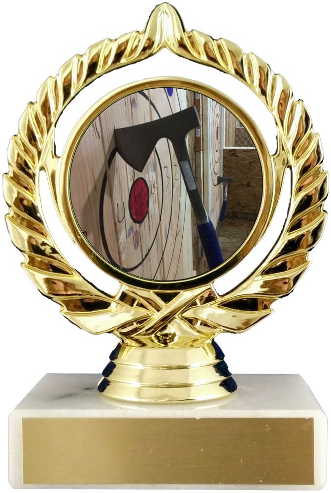 Axe Throwing Trophy - Schoppy's Since 1921
