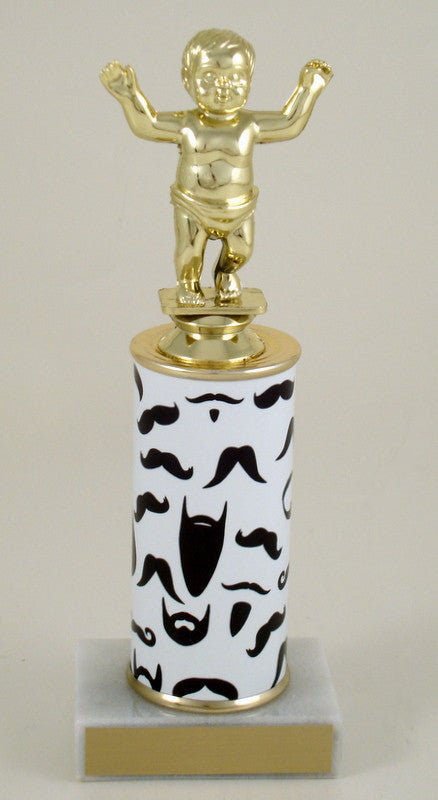Baby Face Beard and Mustache Trophy - Schoppy&
