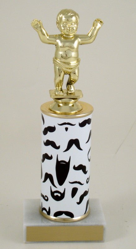 Baby Face Beard and Mustache Trophy-Trophies-Schoppy's Since 1921