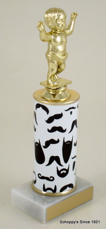 Baby Face Beard and Mustache Trophy - Schoppy&