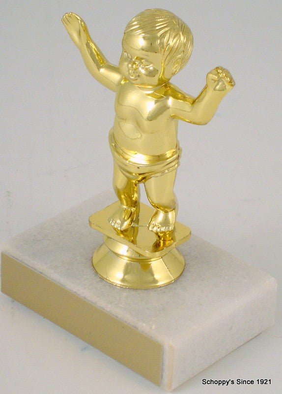 Stand up Baby on Marble Base-Trophies-Schoppy's Since 1921