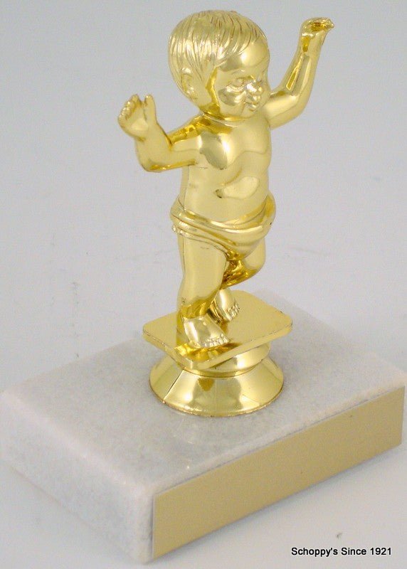 Stand up Baby on Marble Base-Trophies-Schoppy's Since 1921