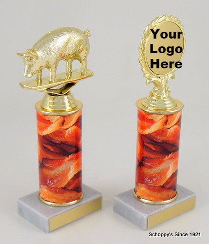 Bacon Logo Trophy-Trophies-Schoppy's Since 1921