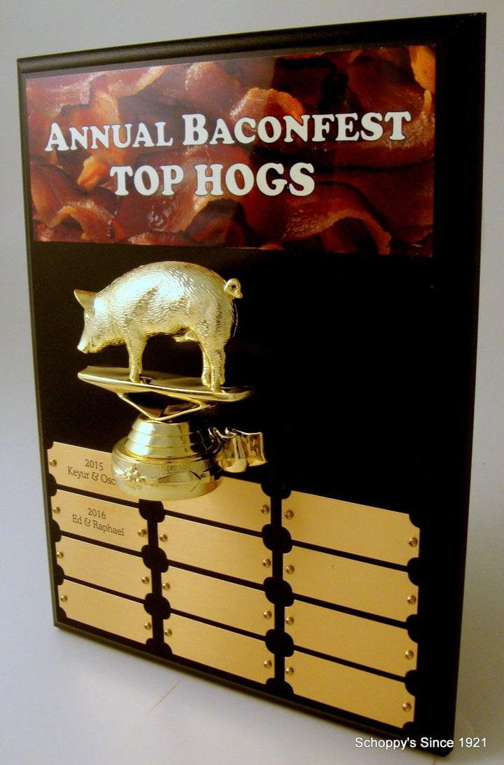 Bacon Perpetual Plaque - 9 x 12" - Schoppy's Since 1921