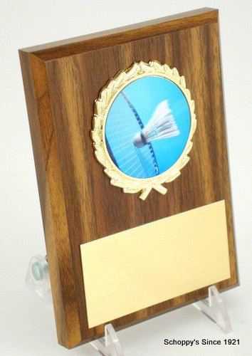 Badminton Plaque - Schoppy's Since 1921