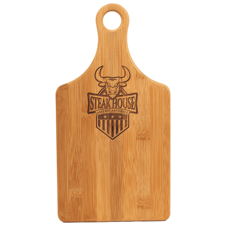 Bamboo Paddle Shape Cutting Board - Schoppy's Since 1921