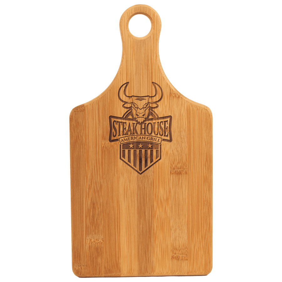 Bamboo Paddle Shape Cutting Board - Schoppy's Since 1921
