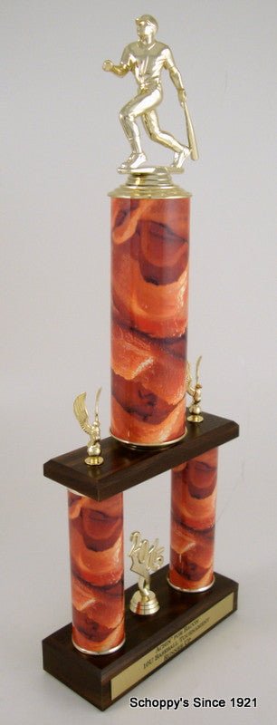 Baseball Bacon Trophy Two Column - Schoppy's Since 1921