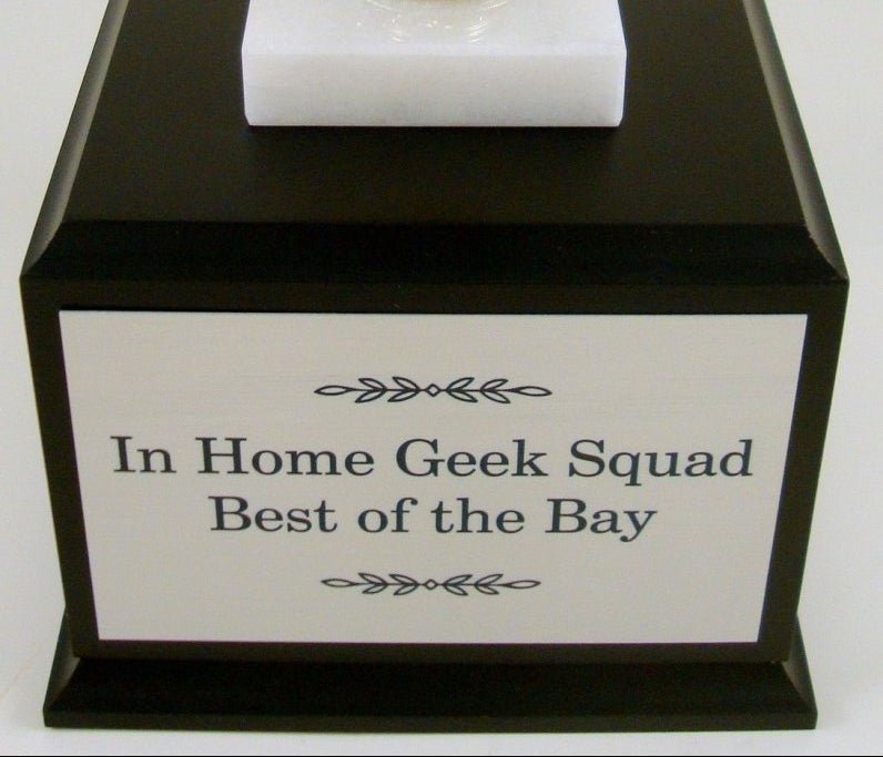 Baseball Championship Small Resin Trophy On Perpetual Base - Schoppy&