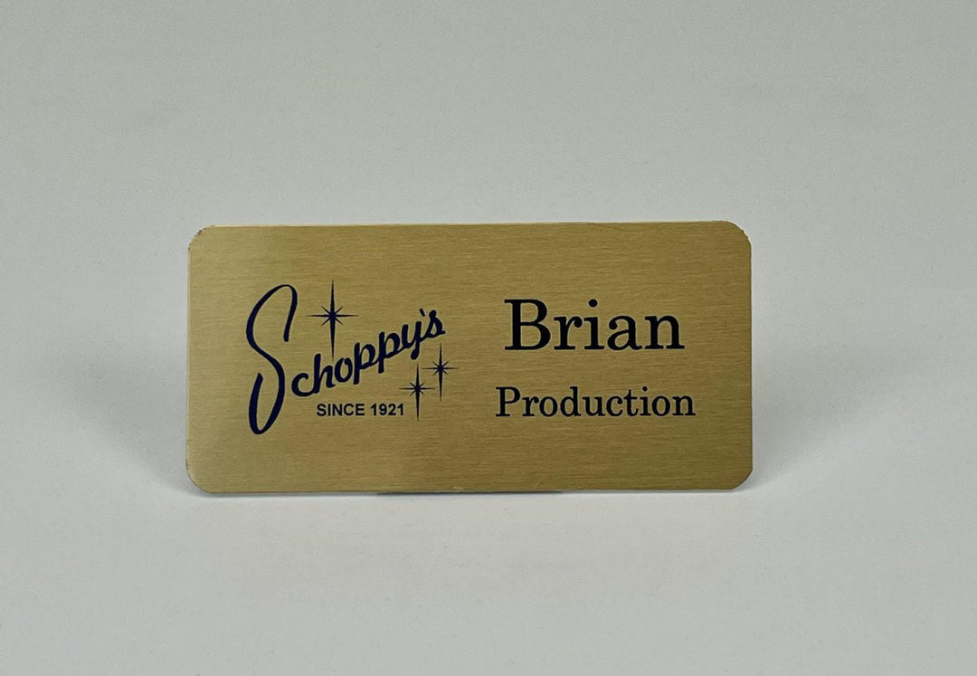 Basic Name Badges - Schoppy&