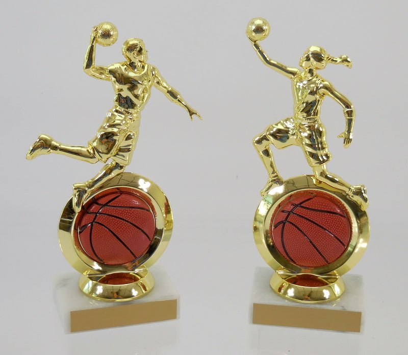 Basketball Logo Insert Figure Trophy - Schoppy's Since 1921