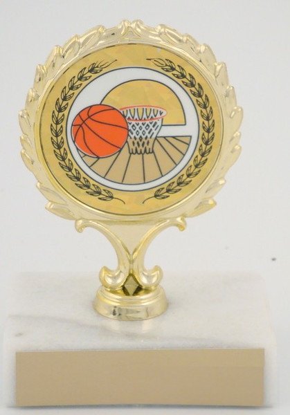 Basketball Logo Trophy - Schoppy's Since 1921