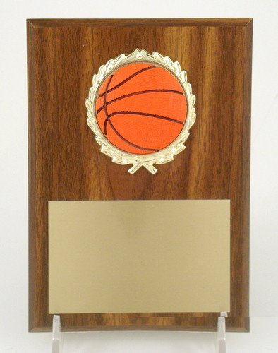 Basketball Plaque with Relief Ball Logo - Schoppy's Since 1921