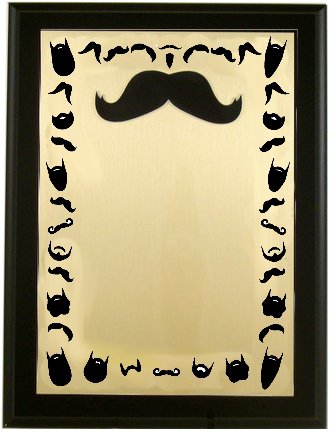 Beard And Mustache Deluxe Plaque - Schoppy's Since 1921