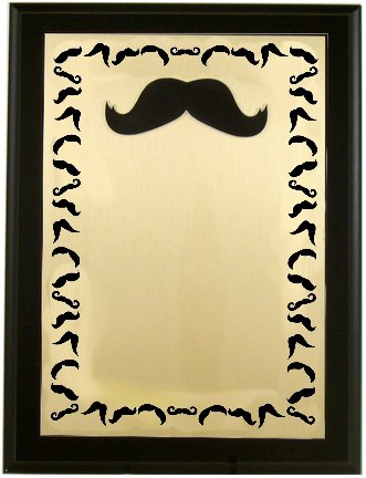 Beard And Mustache Deluxe Plaque - Schoppy's Since 1921