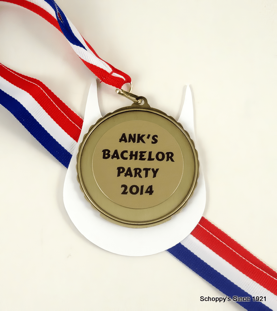 Beard Medal - Your Choice of Neck Ribbon Color - Schoppy's Since 1921