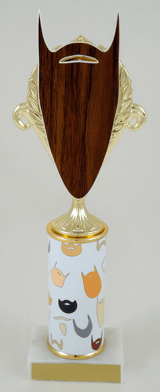 Beard Trophy on Custom Column - Schoppy&