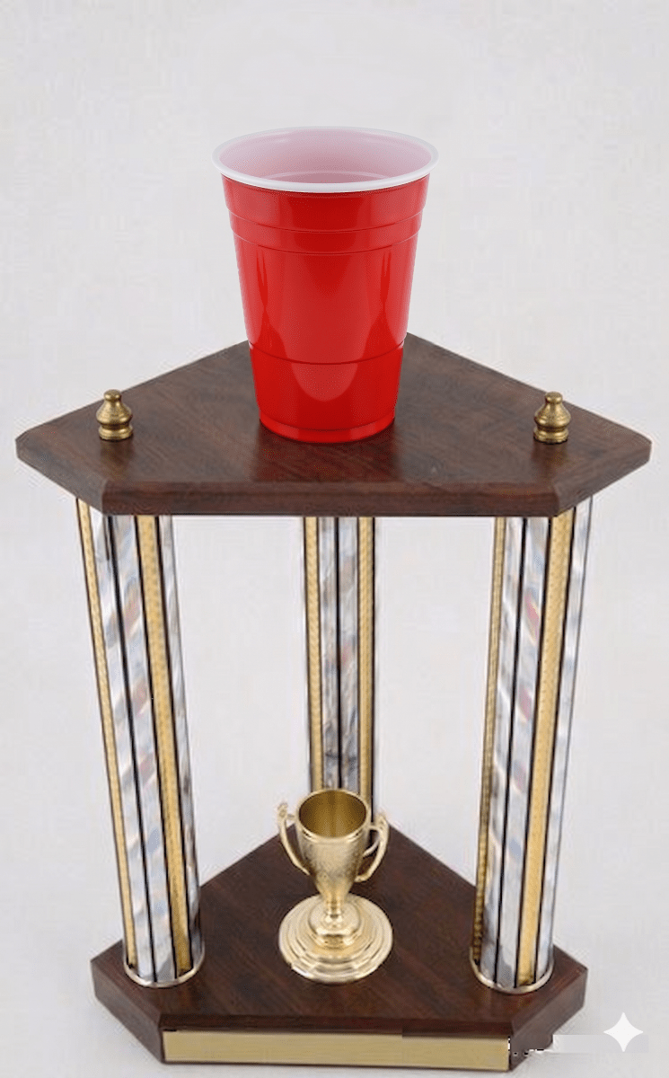 Beer Pong Champion Trophy - Schoppy's Since 1921