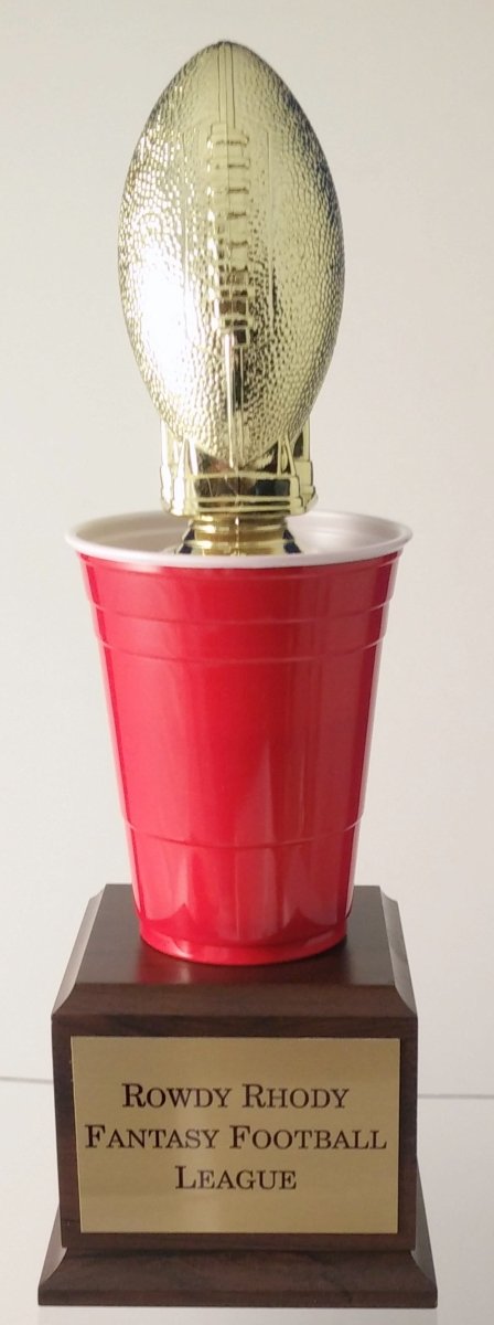 Beer Pong Football Trophy - Schoppy's Since 1921