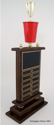 Beer Pong Perpetual Trophy - Schoppy's Since 1921