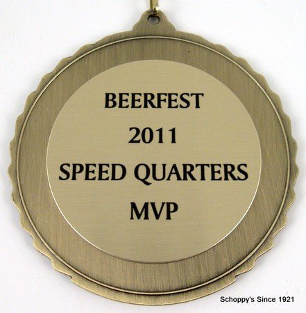 Beer Pong Rack Medal - Schoppy's Since 1921