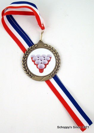 Beer Pong Rack Medal - Schoppy's Since 1921