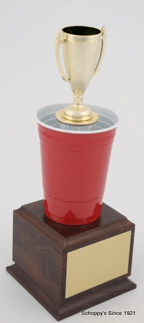 Beer Pong Trophy - Large - Schoppy&