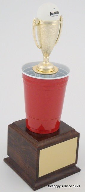 Beer Pong Trophy - Large - Schoppy's Since 1921