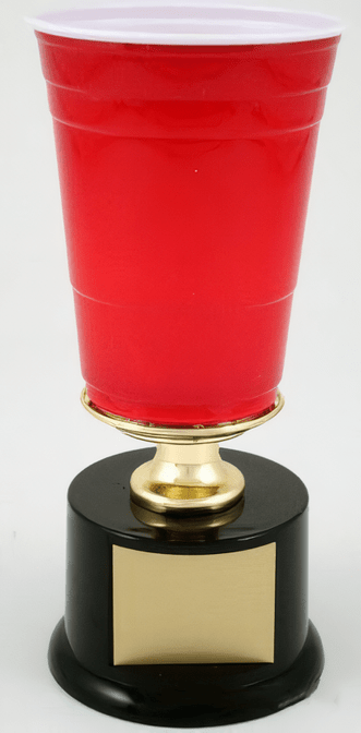 Beer Pong Trophy - Medium - Schoppy&