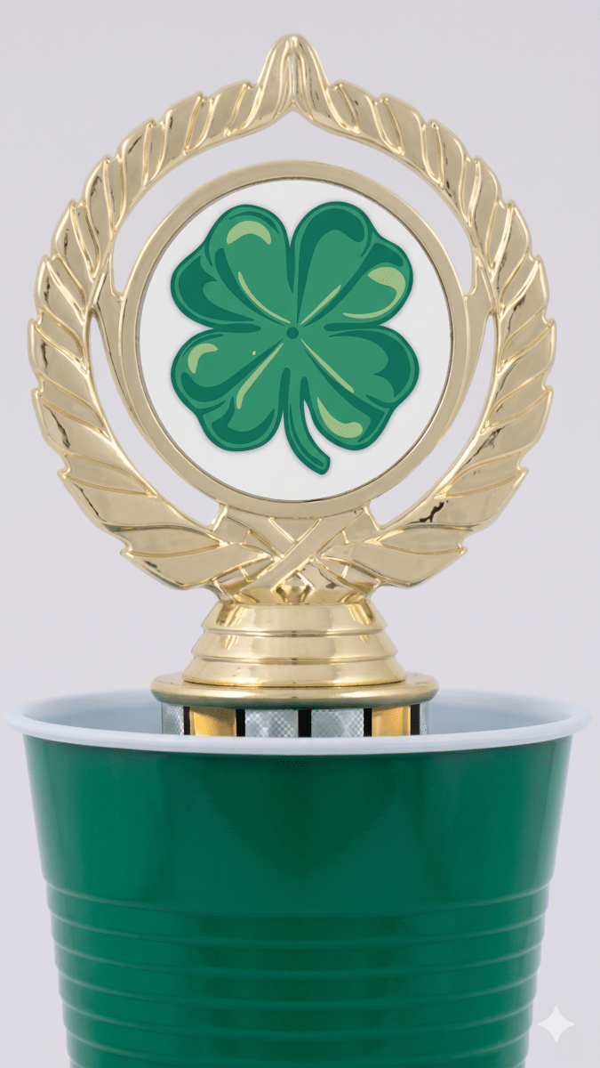 Beer Pong Trophy - St. Patrick&