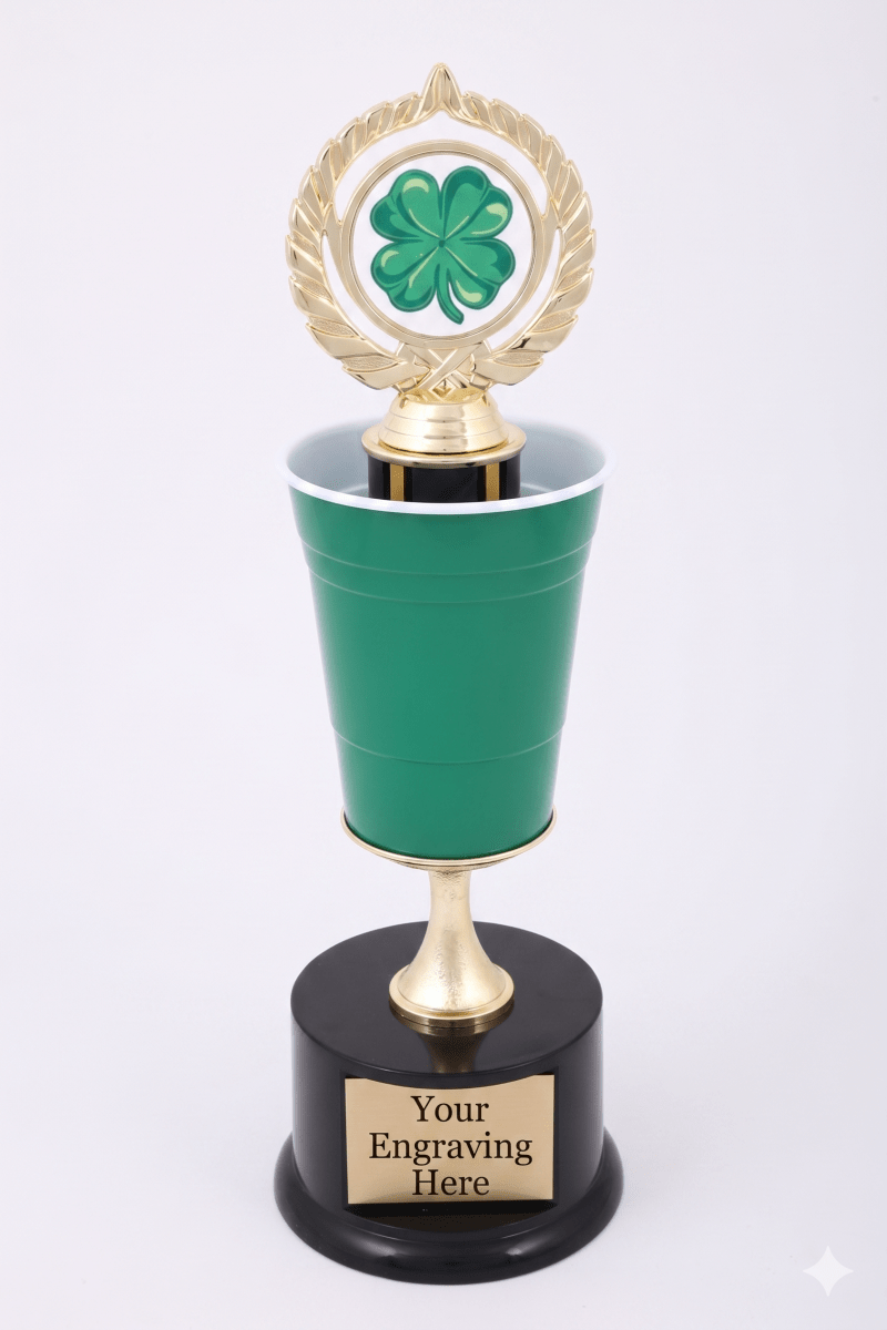 Beer Pong Trophy - St. Patrick&