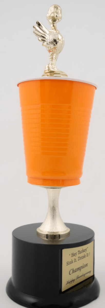 Beer Pong Trophy - Thanksgiving Edition - Schoppy&