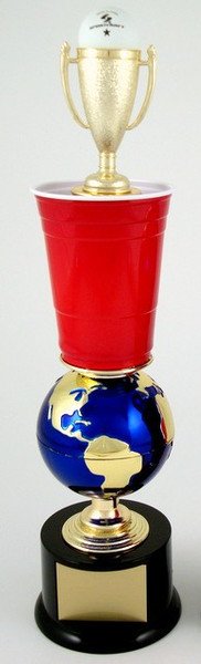 Beer Pong World's Greatest Trophy - Schoppy's Since 1921