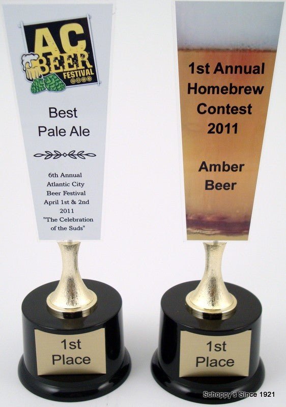 Beer Tap Trophy - Round Base-Trophies-Schoppy's Since 1921