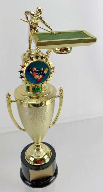 Billiards Cup Trophy with Table - Schoppy's Since 1921