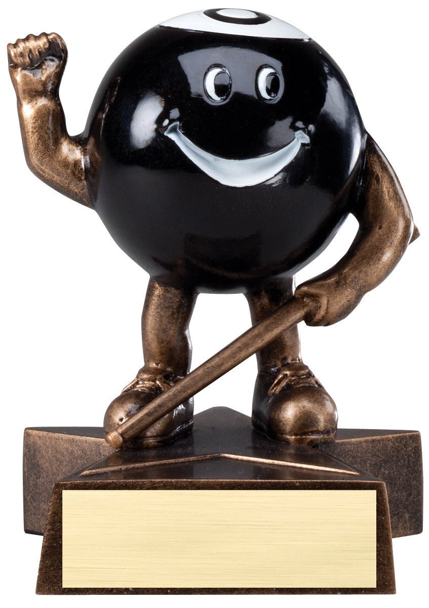 Billiards Lil' Buddy Trophy - Schoppy's Since 1921